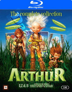 Arthur Collection | Arthur and the Minimoys / Arthur and the Revenge of Maltazard / Arthur and the War of Two Worlds  | Arthur and the Minimoys / Arthur and the Revenge of Maltazard / Arthur 3: The War of the Two Worlds  Blu-Ray